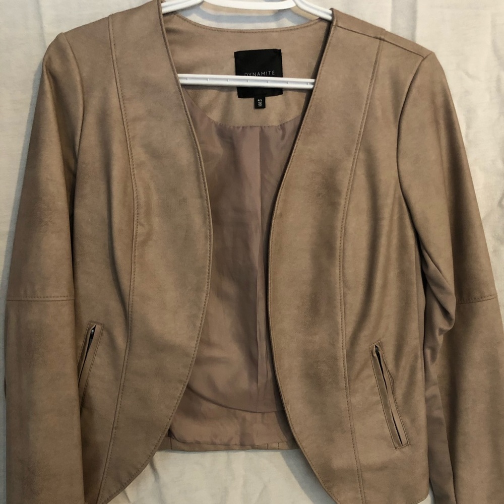 Vegan Leather Jacket